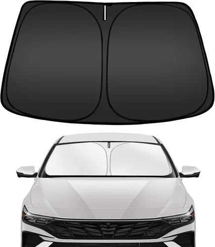 Vista 31 de ARISMOTOR Parasol para parabrisas para BMW X3 2018-2025, ajuste personalizado plegable, protector de parasol y visera solar para ventana delantera