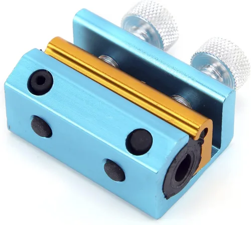 Vista 10 de Herramienta lubricante de cable Herramienta de lubricación de cadena para motocicleta ATV Reemplazo de caucho de aluminio (rojo)