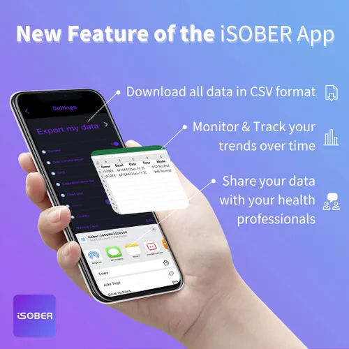 Vista 2 de 10 alcoholímetros Probador de alcohol compatible con DOT, NHTSA Tecnología de sensor Suracell FuelCell El sistema de verificación del estado