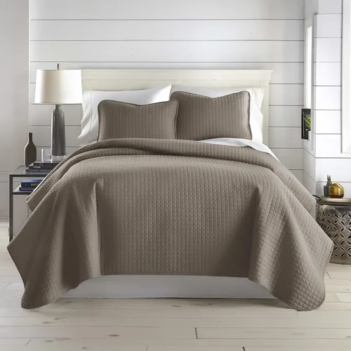 Vista 32 de Southshore Fine Living, Inc. Juego de edredón individual XL, colcha de microfibra acolchada, juego de edredón individual con funda de almohada, ropa