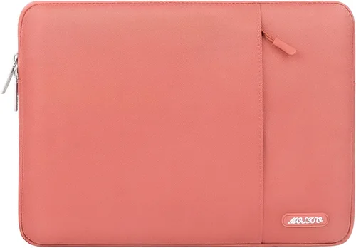 Vista 48 de MOSISO Funda vertical de poliéster con bolsillo para laptop de 15 pulgadas, para computadora MacBook Air 15 M4 A3241, M3 A3114 y M2 A2941 de 2025