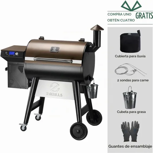 Vista 6 de Z GRILLS Parrilla de barbacoa al aire libre 7002C, 697 pulgadas cuadradas