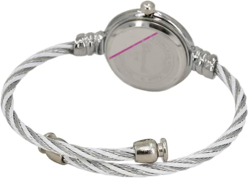 Vista 6 de Blekon Collections Reloj de Pulsera Tipo Brazalete para Mujer - Pantalla Analógica Redonda Números Árabes Caja de 23mm Reloj con Brazalete