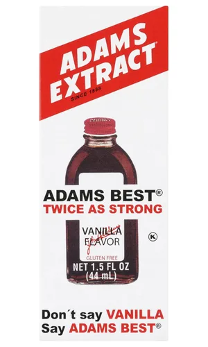 Vista 5 de Adams Best Extract, sabor vainilla, sin gluten, botella de vidrio de 1.5 onzas líquidas (paquete de 3)