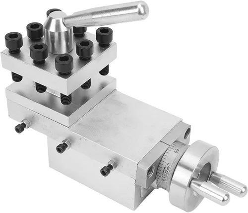 Vista 5 de Herramienta de abrazadera de poste Vice, aleación de aluminio Mg a prueba de óxido, soporte de torno de fácil instalación, soporte de torno