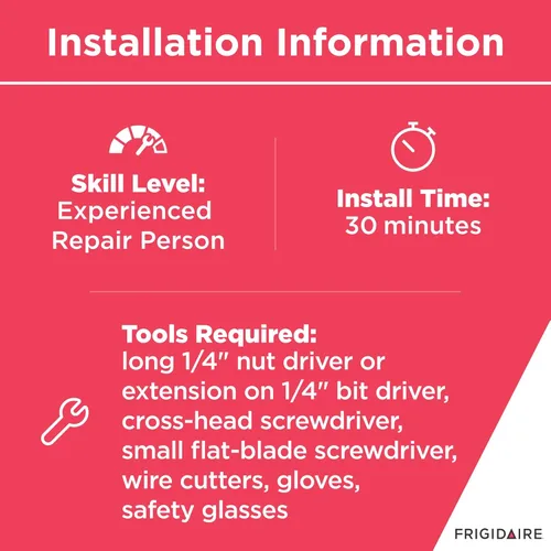 Vista 5 de Frigidaire 242094802 Calentador de descongelación para refrigeradores