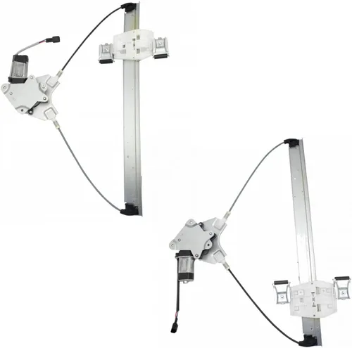 Vista 100 de TRQ Conjunto de motor y regulador de elevalunas eléctrico delantero compatible con Honda Accord 2018-2020