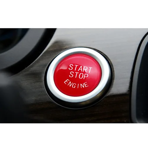Vista 9 de x xotic tech Interruptor de Botón de Encendido y Apagado del Motor Cubierta Decorativa de Encendido Compatible con BMW Serie 1 2 3 4 5 6 7 F20 F23