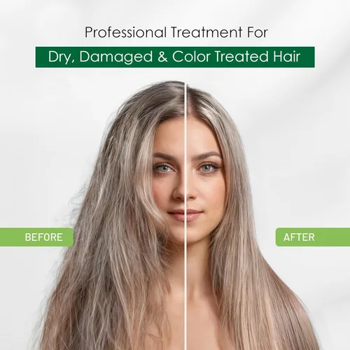 Vista 8 de Herbishh Mascarilla de argán para el cabello, acondicionador e hidratación profundos para un cabello de aspecto más saludable, 0.88 onzas
