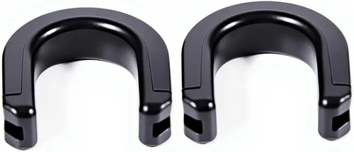 Vista 4 de Soporte de montaje de placa lateral para motocicleta, soporte de montaje para barra Sissy Bar compatible con Harley Touring 1983-2024, negro (2)