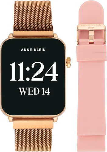 Vista 8 de Anne Klein Connect It Stellar Smartwatch Se, Negro/Blanco, Estándar, AK/9005BKBKWT