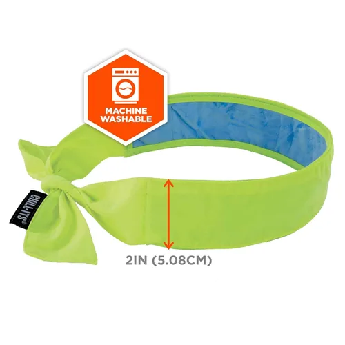 Vista 7 de Ergodyne Chill-Its 6700CT - Bandana de enfriamiento evaporativo