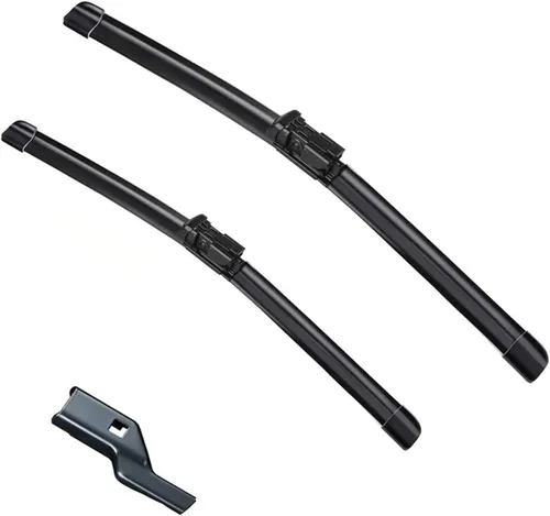 Car Wiper Compatible with Hyundai IX20 2010-2017 Front Wiper Blades Soft Rubber Windscreen Wipers Auto Windshield 26" 14" 650mm 350mm (Color : 2 PCS)