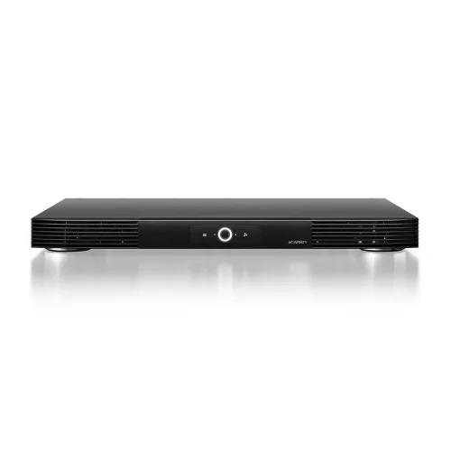 Vista 14 de AC Infinity AIRCOM S6, sistema de ventilador de enfriamiento silencioso de 12 pulgadas de escape trasero para receptores, amperios, DVR, componentes