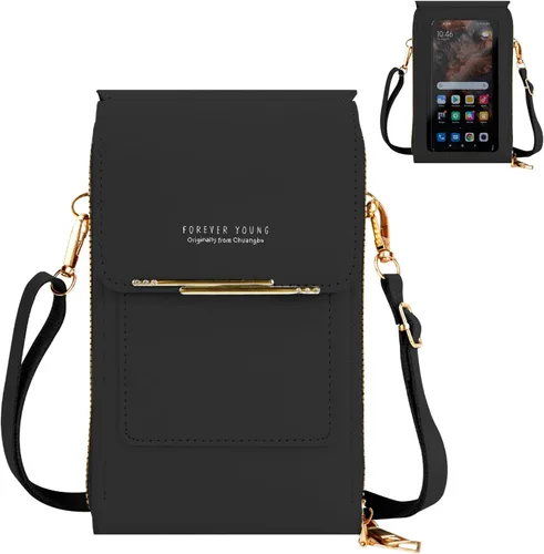 Bolso para teléfono celular, bolsos cruzados para mujer, monederos para teléfono con correa cruzada, bolsa cruzada antirrobo para mujer