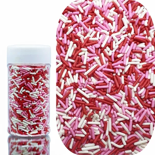 Vista 11 de SE Si&Moos White Sprinkles - Gránulos blancos comestibles de Jimmy suaves para decoración de pasteles de Halloween, decoraciones de galletas