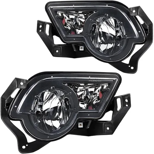 Vista 18 de G-PLUS Luces antiniebla para parachoques delantero con bombilla compatible con Jeep Grand Cherokee 2005 2006 2007 2008 2009 2010/compatible con Jeep