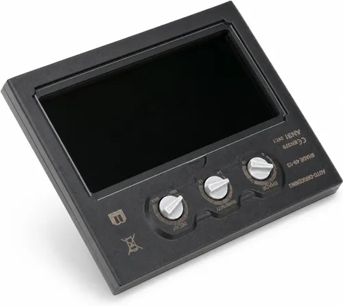 Lente de oscurecimiento auto solar, lente de reemplazo de casco de soldadura de placa de atenuación pequeña LCD, lente de reemplazo de soldadura LCD