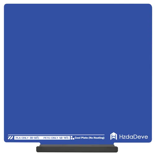 Vista 16 de HzdaDeve Placa fresca mejorada para A1 Mini placa de construcción fría de baja temperatura 183.5X183.5MM Tablero liso de doble cara Plataforma PEI