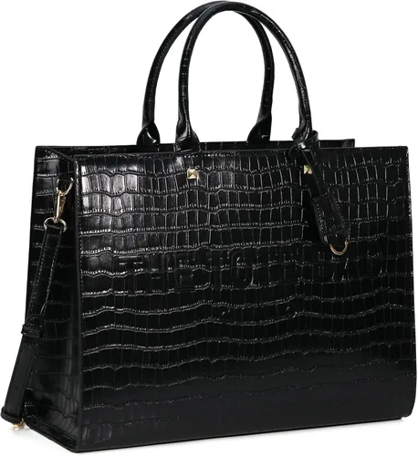 Vista 9 de Bolsa de mano para mujer, estilo satchel, con asa superior y correa para el hombro