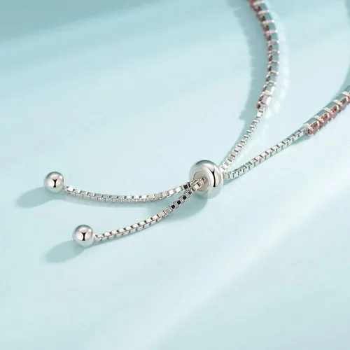 Vista 3 de Pulseras de tenis de plata de ley con piedra natal para mujer, pulsera de bolo de tenis de 0.098 in, joyería de moda, regalos de cumpleaños