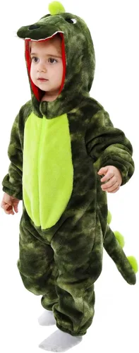 3-4T/Height 39"-42" · Camuflaje Verde Dinosaurio