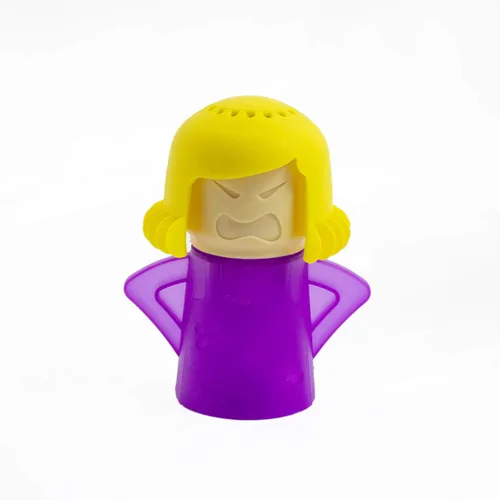PPINA Limpiador de microondas Steam Angry Mama limpia fácilmente la suciedad en minutos. Gadget de cocina de vapor de acción rápida, solo tienes que