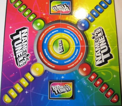 Vista 3 de Juego de mesa con DVD Name That Tune, edición de los años 80 por Imagination