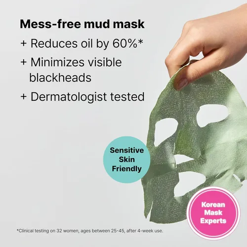 Vista 2 de Dr.Jart+ Pore.Remedy Purifying Mud Korean Face Mask Sheet Mask Korean Skin Care