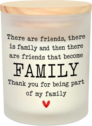 TEEZWONDER Regalos de cumpleaños para mejores amigas – Vela de lavanda vainilla de larga duración de 10 onzas – Regalos de cumpleaños de amistad