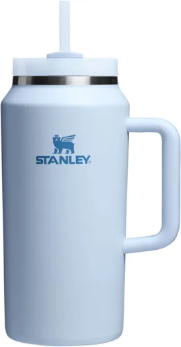 Vista 62 de Stanley Quencher H2.0 - Vaso de 14 onzas con pajilla y tapa giratoria de 3 posiciones, compatible con portavasos para viajes, vaso aislado de acero