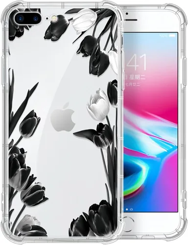 Vista 22 de Funda compatible con iPhone X/Xs, TPU suave, transparente, a prueba de golpes, funda protectora transparente para iPhone X/XS, alpaca