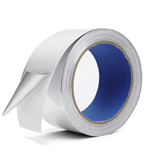 Cinta adhesiva de papel de aluminio resistente de 3.9 mil, 2 pulgadas x 22 yardas, aislamiento resistente al calor, sellado y parche de alta