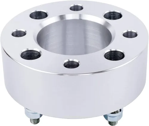 Vista 8 de DCVAMOUS 4 espaciadores de rueda 4x115 ATV UTV de 2 pulgadas con pernos de 0.394 x 0.049 in de orificio central compatible con Arctic Cat 4 Lug 300