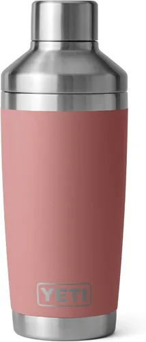 Vista 15 de YETI Rambler - Coctelera de acero inoxidable con aislamiento al vacío, 20 onzas, azul cielo grande