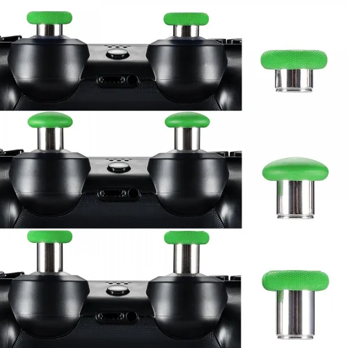 Vista 5 de eXtremeRate 8 in 1 Metal Magnetic Thumbsticks Analogue Joysticks T8H Cross Screwdrivers with Storage Case for Xbox One S X Elite for PS4 Slim Pro