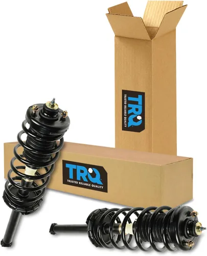 Vista 127 de TRQ Conjunto de Amortiguador y Resorte Delantero Cargado con Resorte Helicoidal Pre-ensamblado Compatible con Jeep Cherokee Limited AWD 14-22 Sin