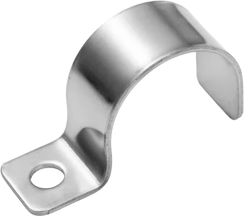 Vista 9 de Abrazaderas de Tubo Mini Unilaterales de Un Agujero, Clips de Accesorios de Conducto Abrazaderas de Sillín Para Organización de Cables y Tubería