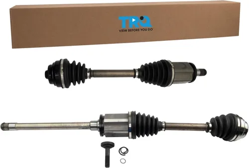 Vista 129 de TRQ Juego de ensamblaje de eje CV del lado del conductor y del pasajero delantero compatible con Ford Escape Automatic Transmission 2009-2012 Mazda