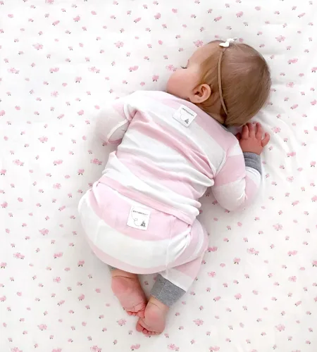 Vista 2 de Burt's Bees Baby - Pijama para bebé niña, con camiseta y pantalón, conjunto de 2piezas, 100 % algodón orgánico