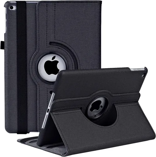 Vista 22 de Funda giratoria para iPad de 9.7 pulgadas 2018 2017 / Funda para iPad Air 2 - Funda protectora con soporte giratorio de 360 grados y función