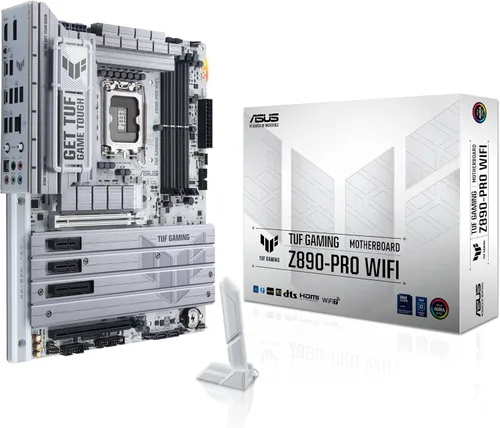 Vista 11 de ASUS TUF Gaming Z890-PLUS WiFi Z890 LGA 1851 ATX Placa base, Intel® Core™ Ultra Series 2 Ready, Intel® Core™ Ultra Series 2 Ready, AI avanzado listo