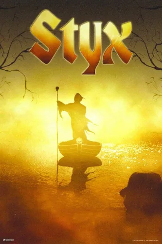 Laminated Styx River Styx Album Cover Classic Rock Music Merchandise Retro Vintage 70s 80s Aesthetic Band Poster Dry Erase Wall Art 12x18