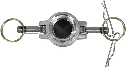 Vista 5 de 2 piezas de aluminio Camlock (1 pulgada D) accesorios de manguera de leva y ranura, accesorios de bloqueo de leva, acoplador hembra x rosca NPT