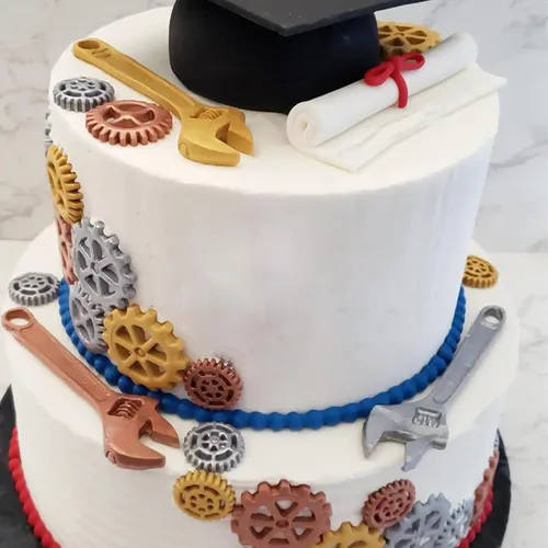 Vista 4 de Herramientas de mano moldes para fondant de chocolate, moldes de silicona, mini alicates, herramientas de construcción, moldes de decoración