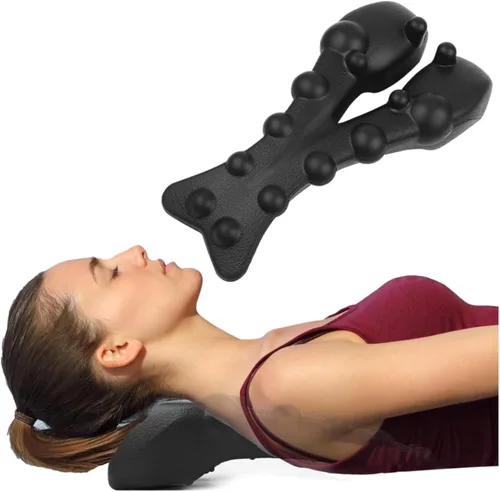 Herramienta de liberación occipital: herramienta de masaje de punto de activación, dispositivo de alivio del dolor de cabeza y cuello por tensión,