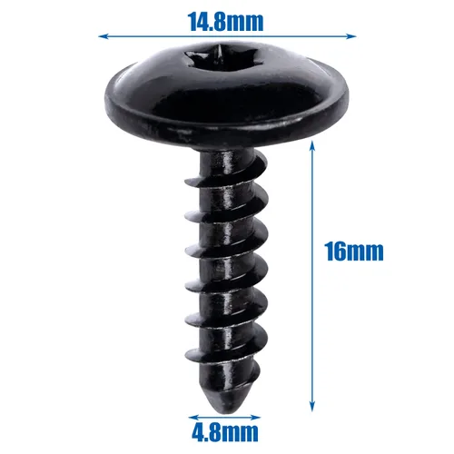 Vista 2 de OAUTOO Juego de 20 piezas de delantal de guardabarros y cubierta de parachoques con tornillo para Volkswagen CC Golf GTI Jetta Passat Tiguan Audi A3