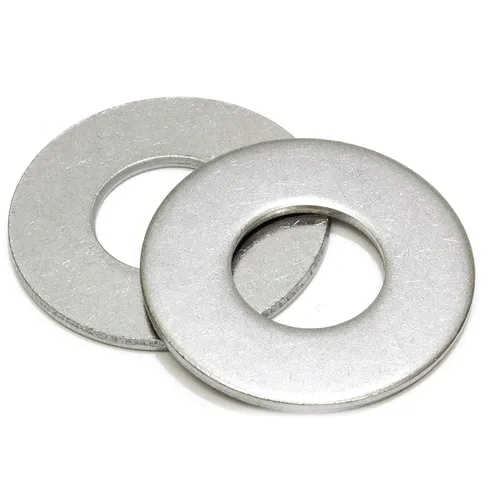 Vista 7 de Bolt Dropper Arandela plana de acabado de acero inoxidable de 1/2", 1-1/4" de diámetro exterior - Acero inoxidable 18-8 (304), altamente resistente