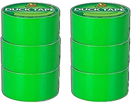 Vista 11 de Cinta adhesiva Duck Brand Duck de color, 6 rollos, Rosa bebé (240976_C)