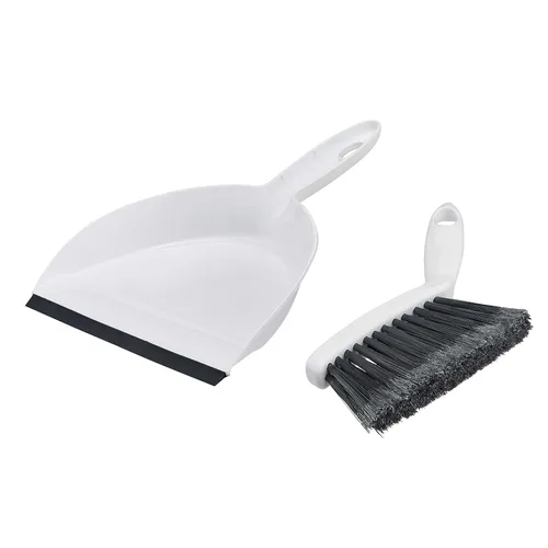 Vista 6 de Yaxa Basics Juego de mini cepillo y recogedor, paquete de 2, gris
